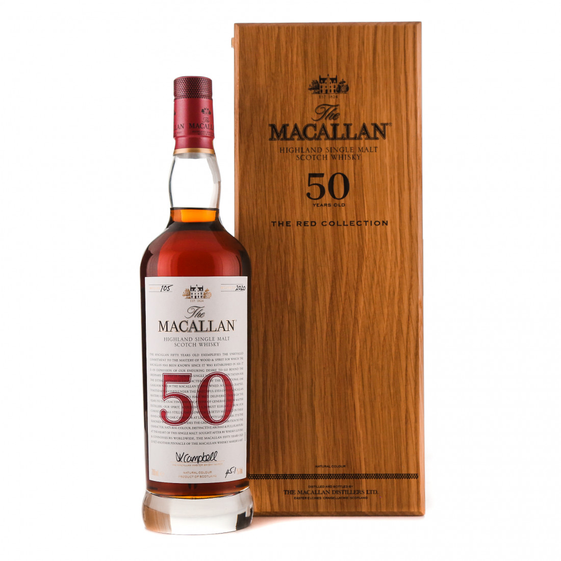 Macallan 50 Year Old The Red Collection