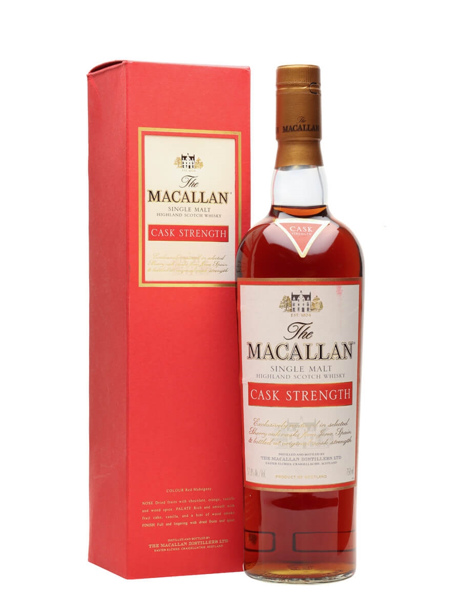 Macallan Cask Strength Sherry Cask